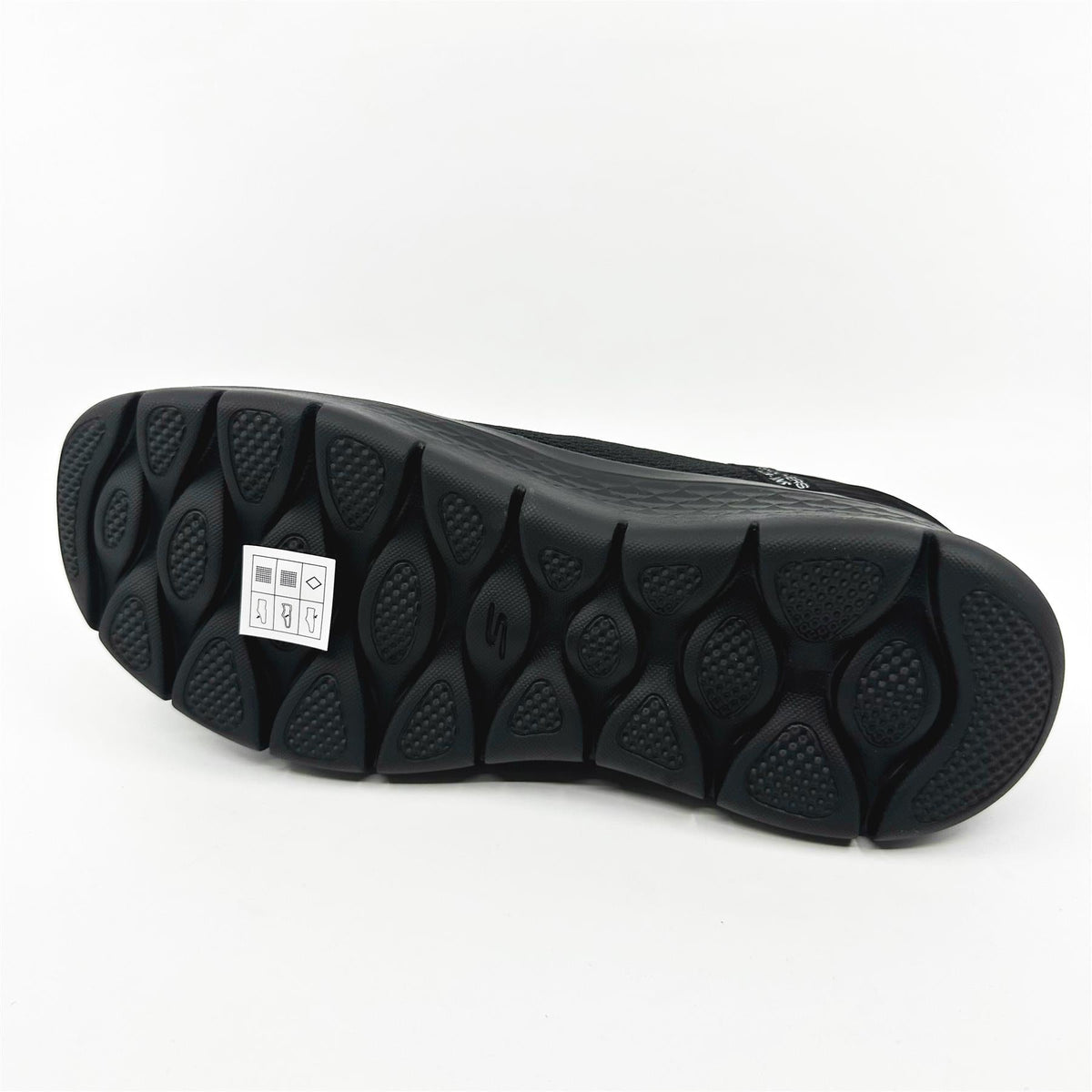 SKECHERS Go Walk Flex Relish Black Womens Slip On Sneakers