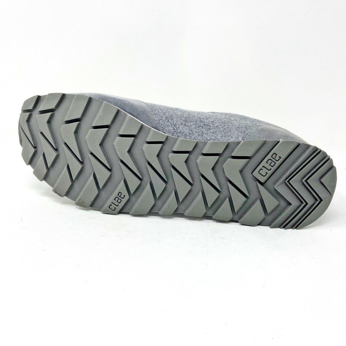 Clae Hayward Charcoal Wool Mens Premium Casual Sneakers