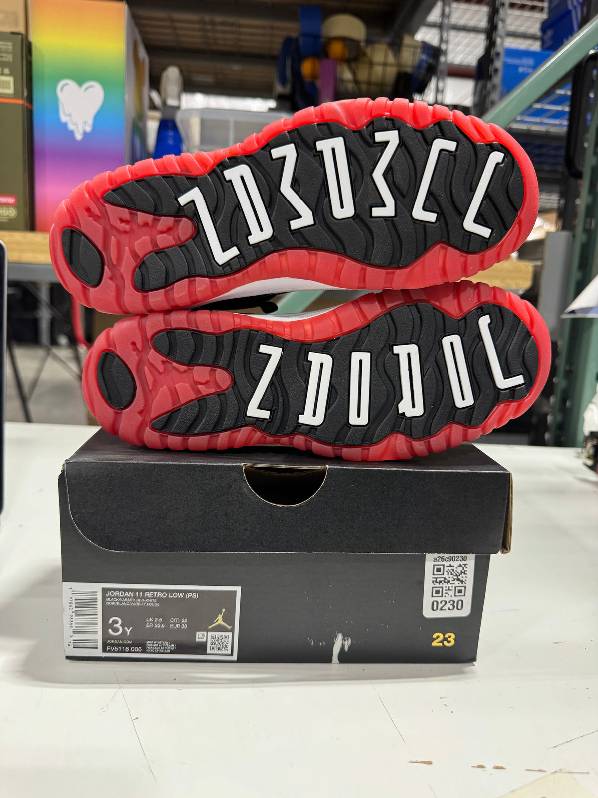 *Conditional* Jordan 11 Retro Low Bred (PS) (2025)