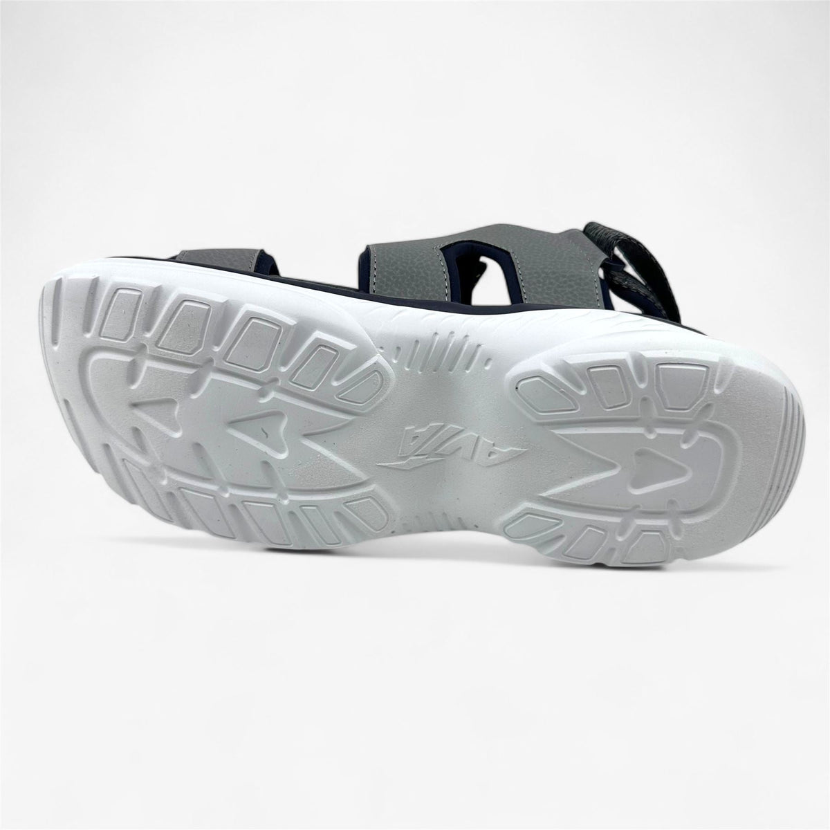 Avia Avi Atlantic Silver Filigree Graphite Lime Punch Mens Sandal Slip-On