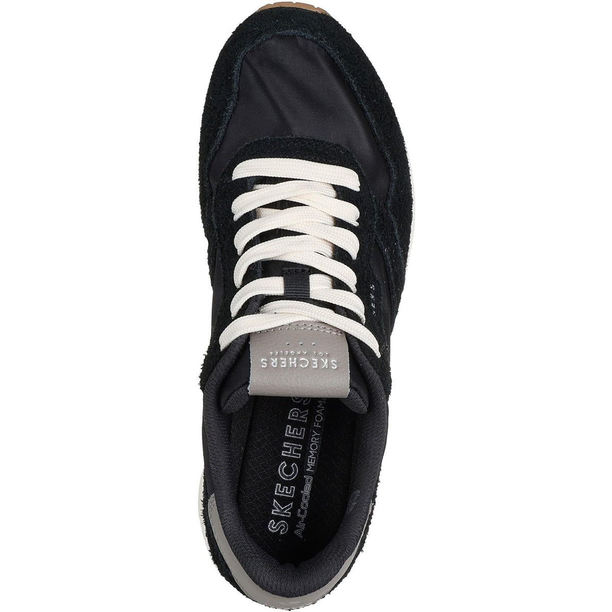 Women's Wide Fit Skechers 177857 Uno Vintage Dayz Trainers