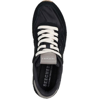Women's Wide Fit Skechers 177857 Uno Vintage Dayz Trainers