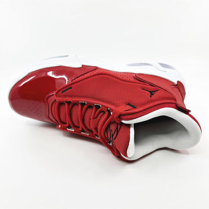 Jordan Max Aura 4 (GS) University Red Black White Kids Athletic Sneaker