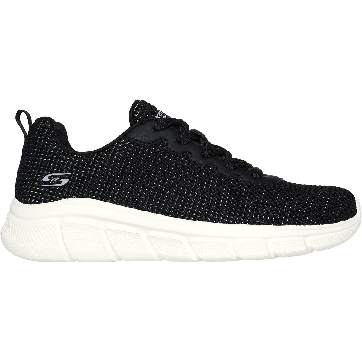 Women's Wide Fit Skechers 117346 Bobs Sport B Flex Visionary Essence Trainers