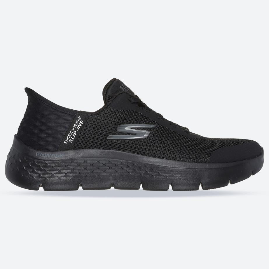 Women's Wide Fit Skechers 124836 Go Walk Flex Grand Entry Trainers