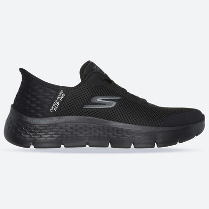 Women's Wide Fit Skechers 124836 Go Walk Flex Grand Entry Trainers
