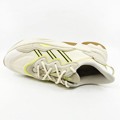 Adidas Originals Ozweego Wonder White Pulse Yellow Womens Sneakers IE7097