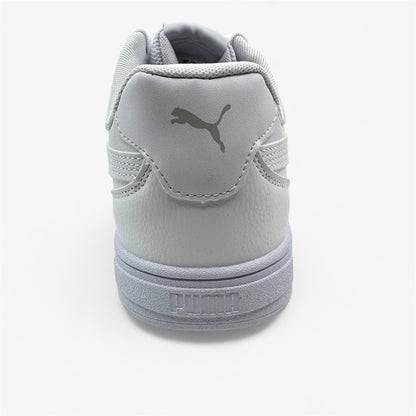 PUMA Caven White Gray Violet Mens Athletic Sneaker