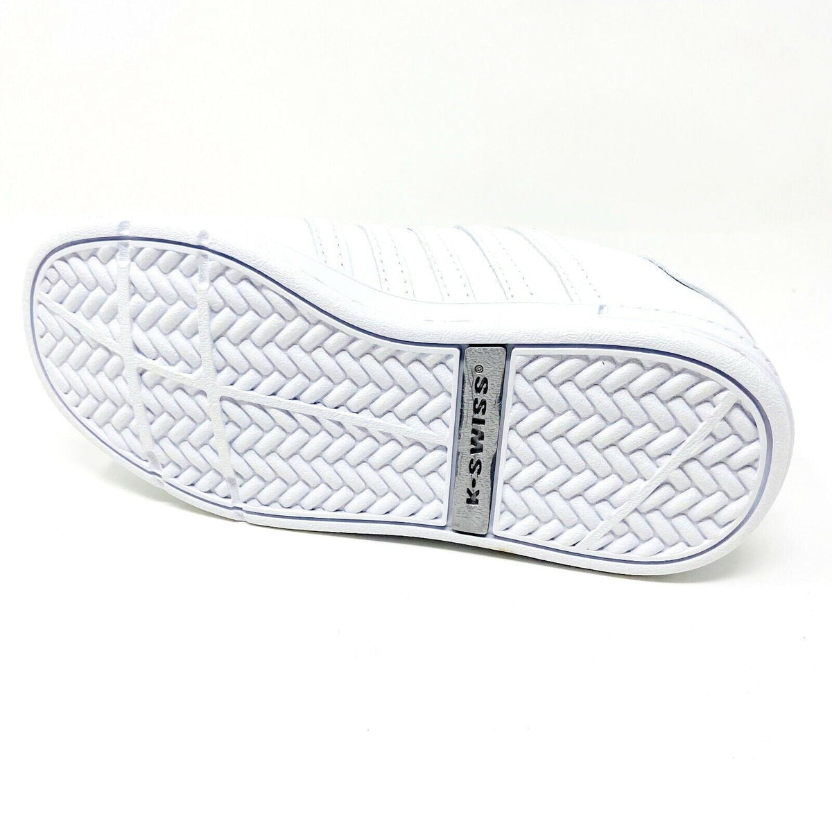 K-Swiss Ruttger White Platinum Child Kids  Casual Sneakers 52024147