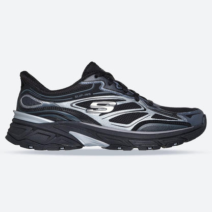 Women's Wide Fit Skechers 150710 Slip-ins Stamina Sport Trainers