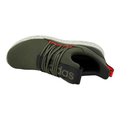 Adidas Lite Racer Adapt 7.0 Olive Strata Solar Red Mens Athletic Sneaker