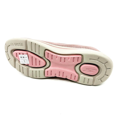 Skechers Go Walk Arch Fit Vividly Mauve Womens Size 9 Slip On Shoes