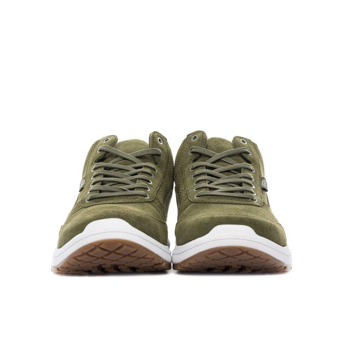 VANS Style 201 (Perf) Winter Moss Green True White UltraCush Mens Size 7