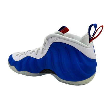 Nike Air Foamposite One White Game Royal Blue Womens Athletic Sneaker