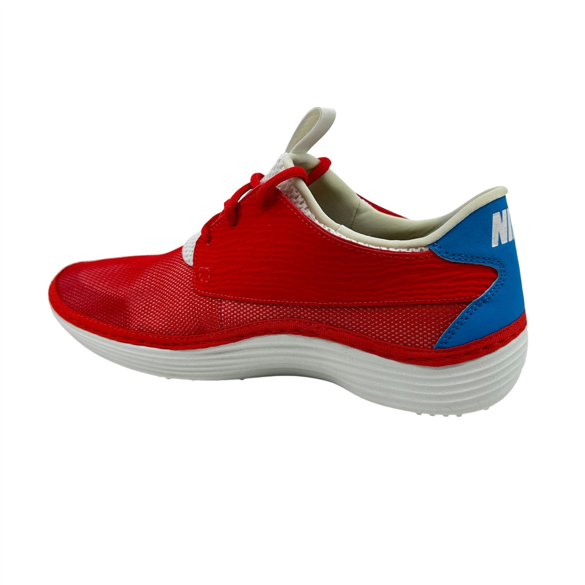 Nike Solarsoft Moccasin Light Crimson Red White Mens Athletic Sneaker