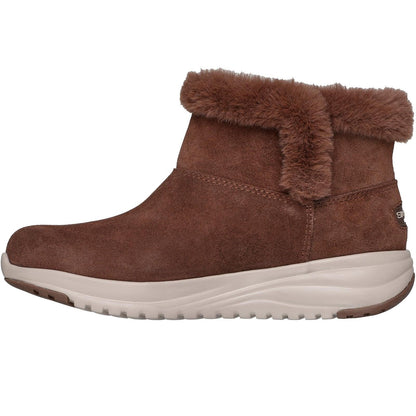 Women's Wide Fit Skechers 144775 Waterproof On The Go Stellar Boots