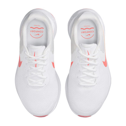 Women's Wide Fit Nike FZ6829-100 Revolution 7 Running Trainers