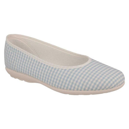Women's Wide Fit DB Anenome Canvas Pumps