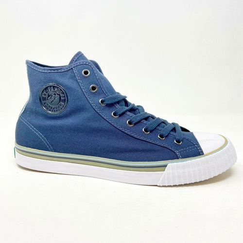 PF Flyers Center Hi Reiss Navy Blue White Mens Casual Shoes Sneakers PM11CH2C