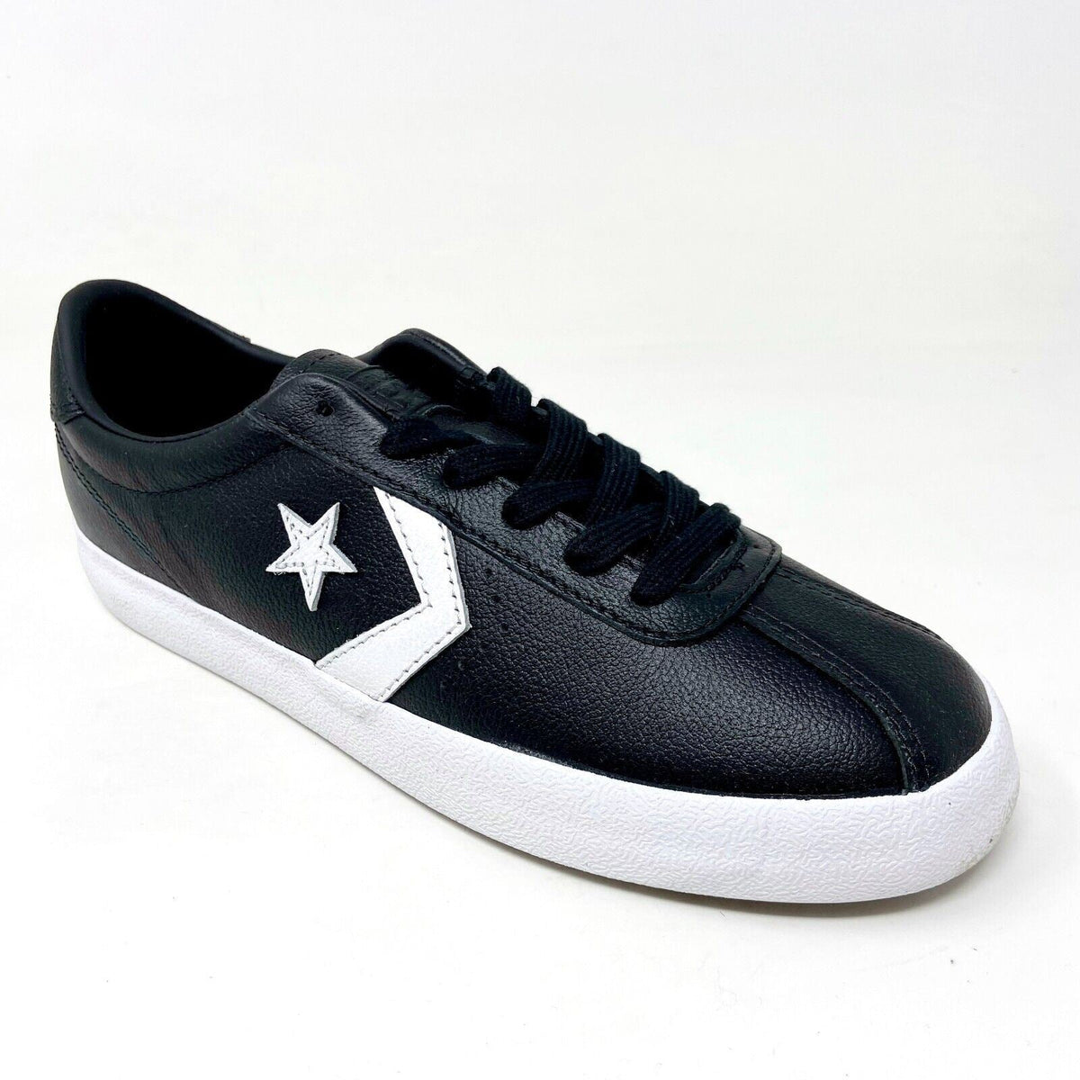 Converse Breakpoint Ox Black White Mens Leather Casual Shoes Sneakers 157776C
