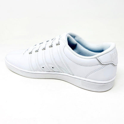 K-Swiss Court Pro II CMF White Silver Mens Size 8.5 Tennis Sneakers 03629 155