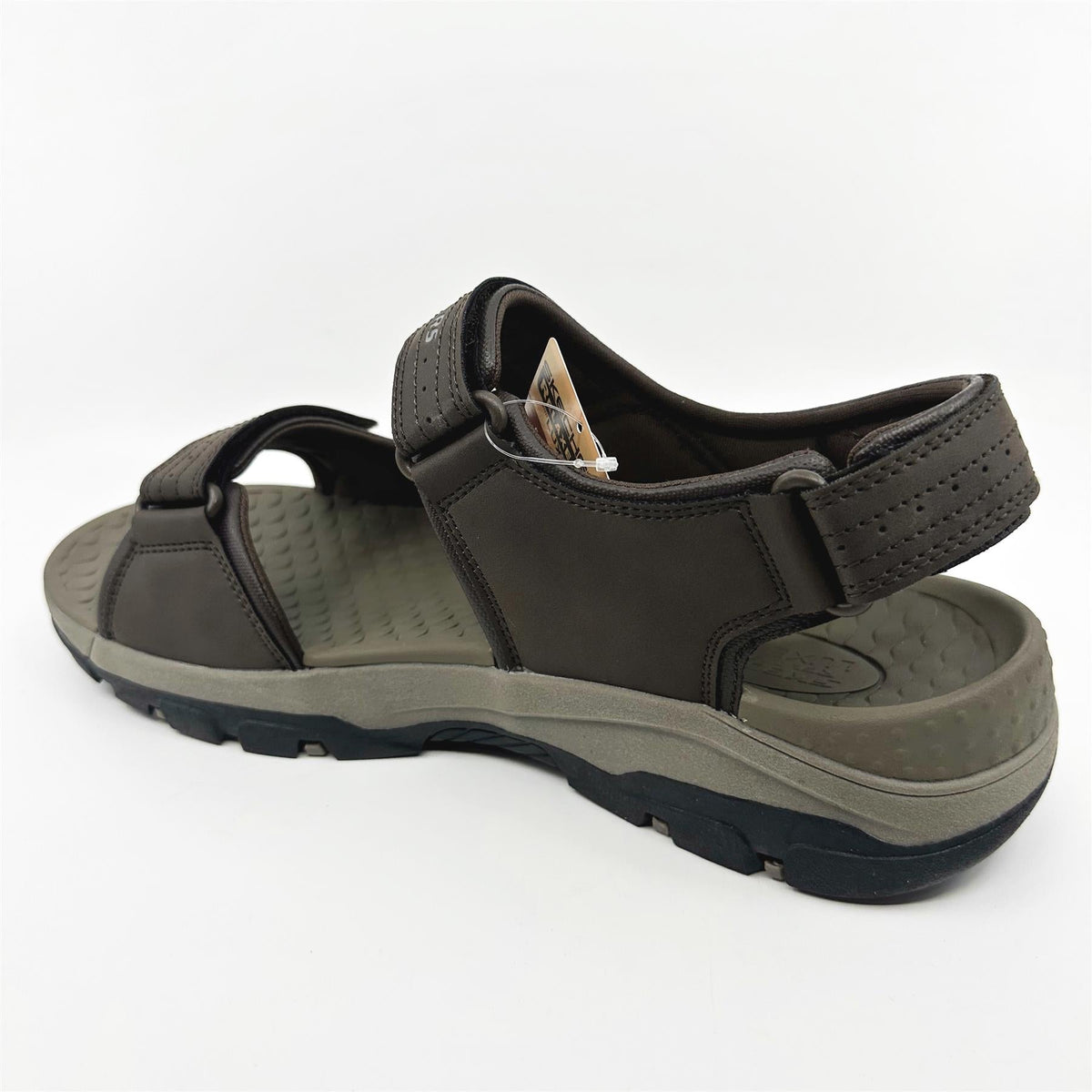 Skechers Tresmen Garo Chocolate Brown Mens Sandal Relaxed Fit Slip-On