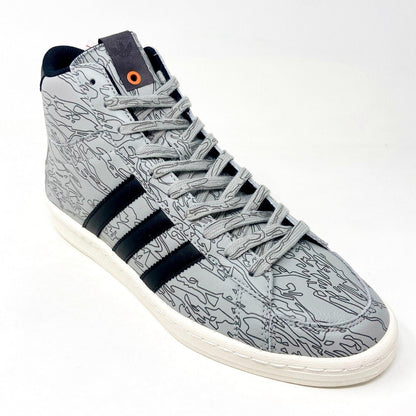 Adidas Undefeated x Maharashi x Jabbar Mid Gray Black Mens Sneakers B33982