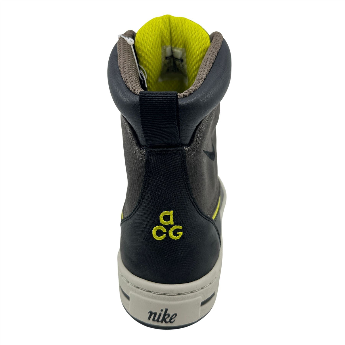 Nike Woodside Iron Grey Black Volt Mens Athletic Sneaker