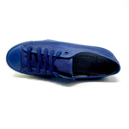 PF Flyer Center Lo Reiss Navy Blue White Mens Casual Shoes Sneakers PM11OL2I