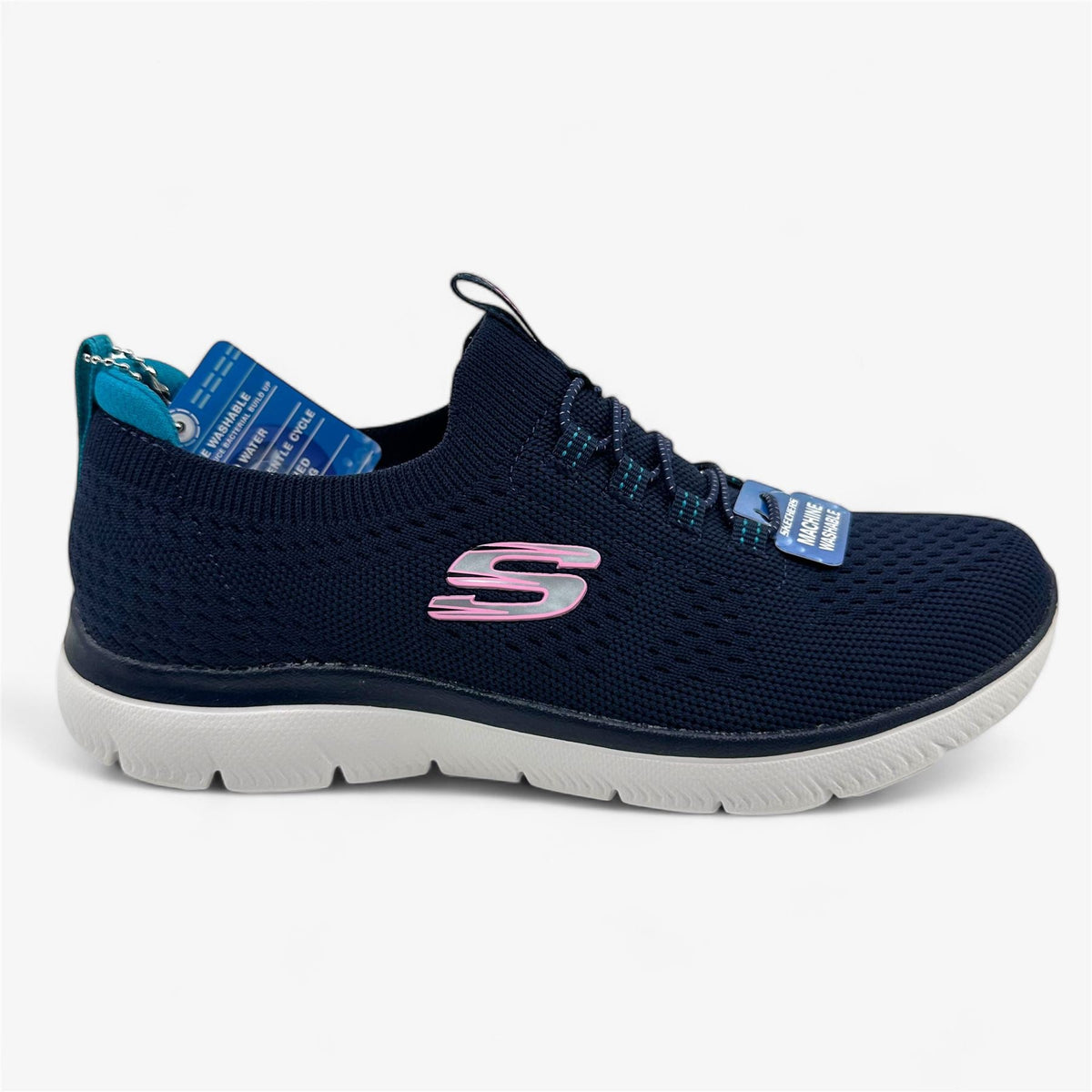 Skechers Summits Top Player Navy Multicolor Womens Athletic Sneaker