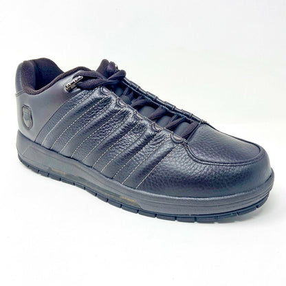 K-Swiss Colyer Dark Brown Oxford Mens Retro Casual Sneakers 01132278