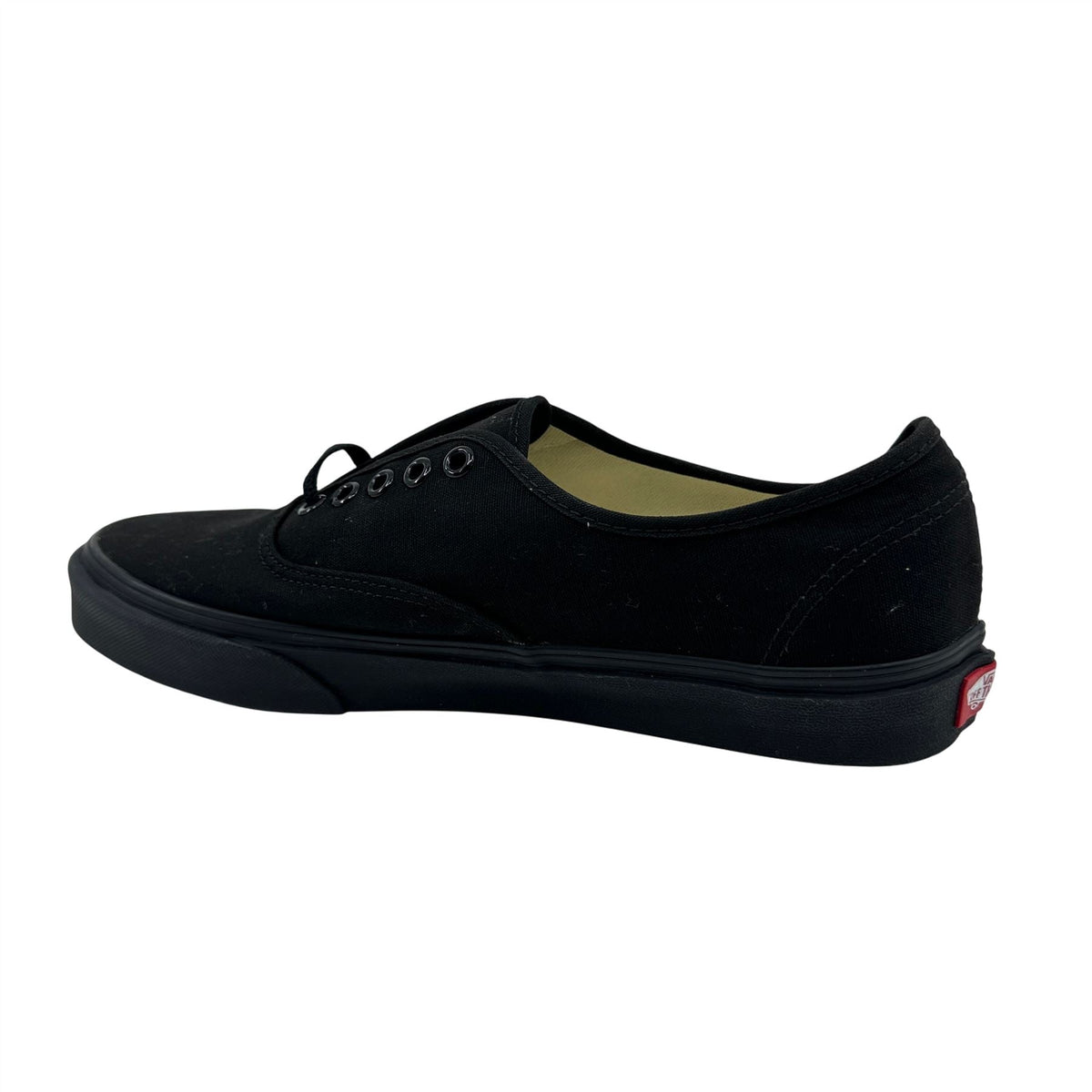 VANS Authentic Triple Black Mens Athletic Sneaker