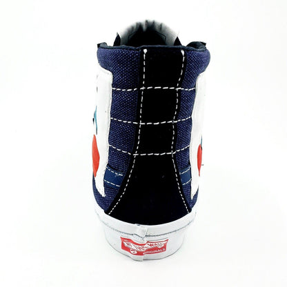 Vans Vault x Geoff McFetridge OG Sk8 Hi LX (GM) Freetime Navy Mens Shoes