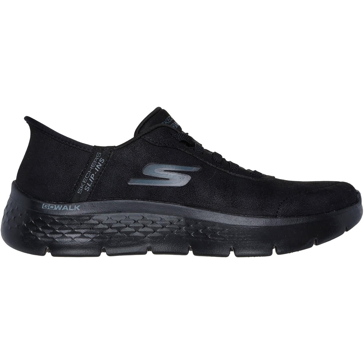 Women's Wide Fit Skechers 124837 Slip-ins Go Walk Flex Mali Trainers