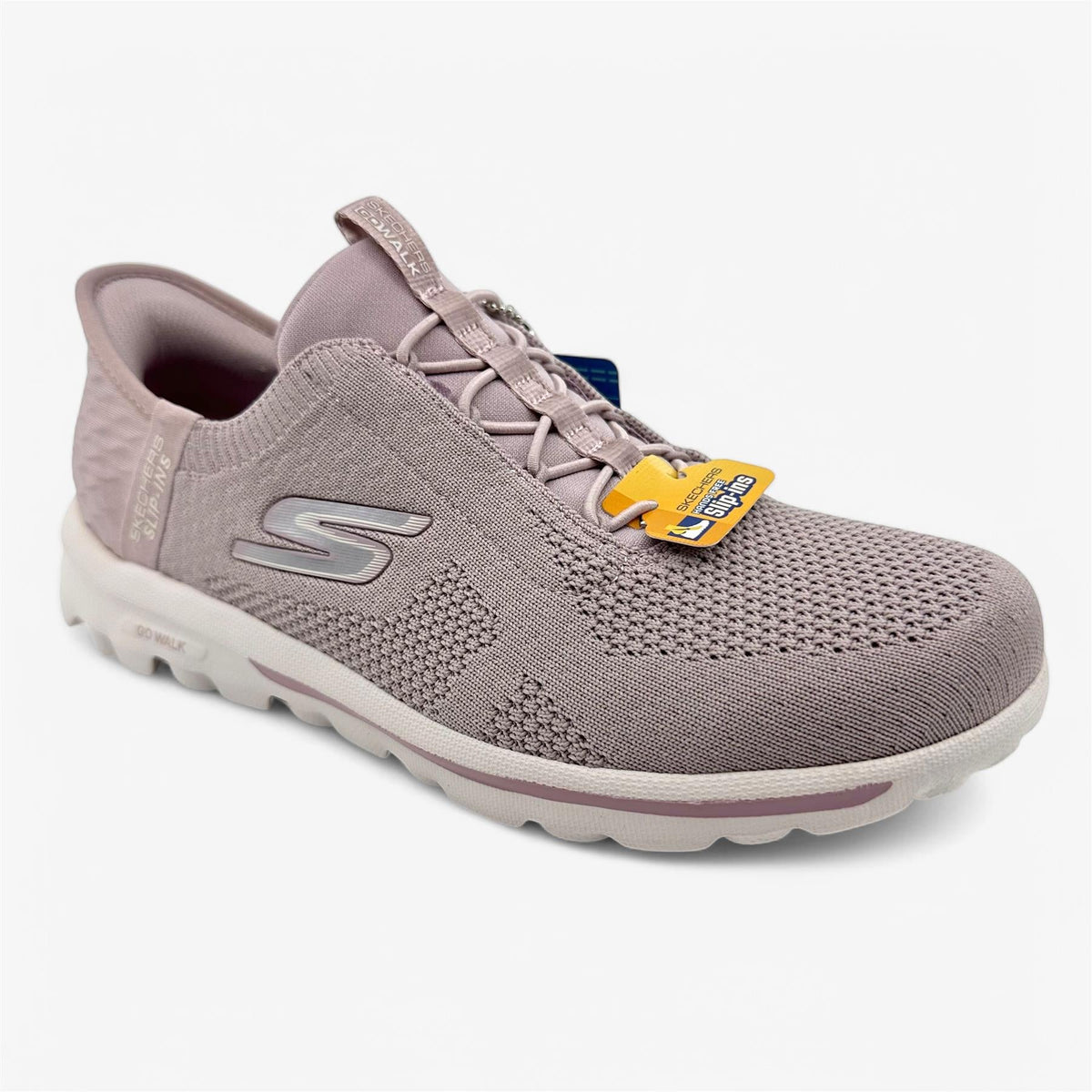 Skechers Go Walk Travel Milan Mauve Womens Athletic Sneaker