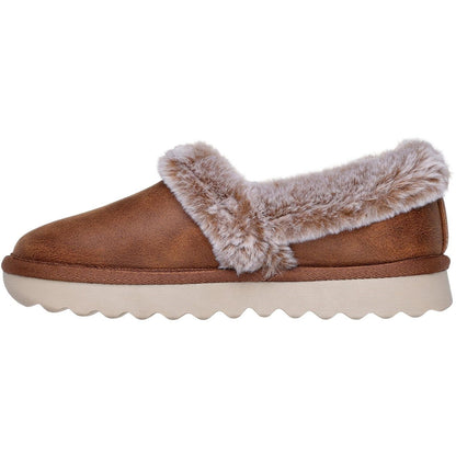 Women's Wide Fit Skechers 169027 Cozy Up Slippers