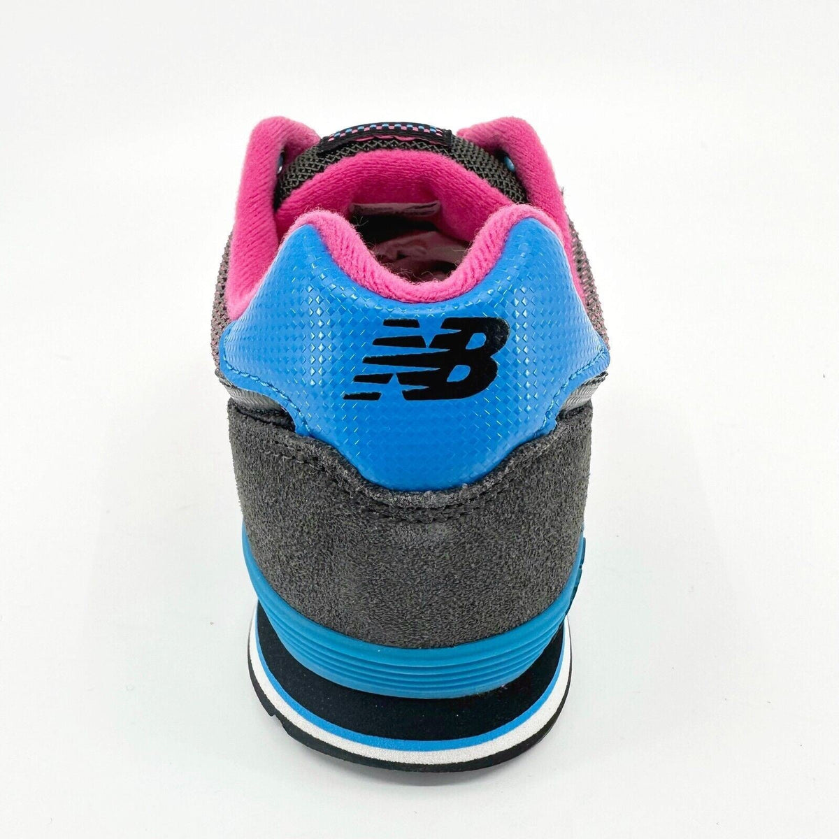 New Balance 574 Classics Pink Grey Blue Kids Running Sneakers KL57407P