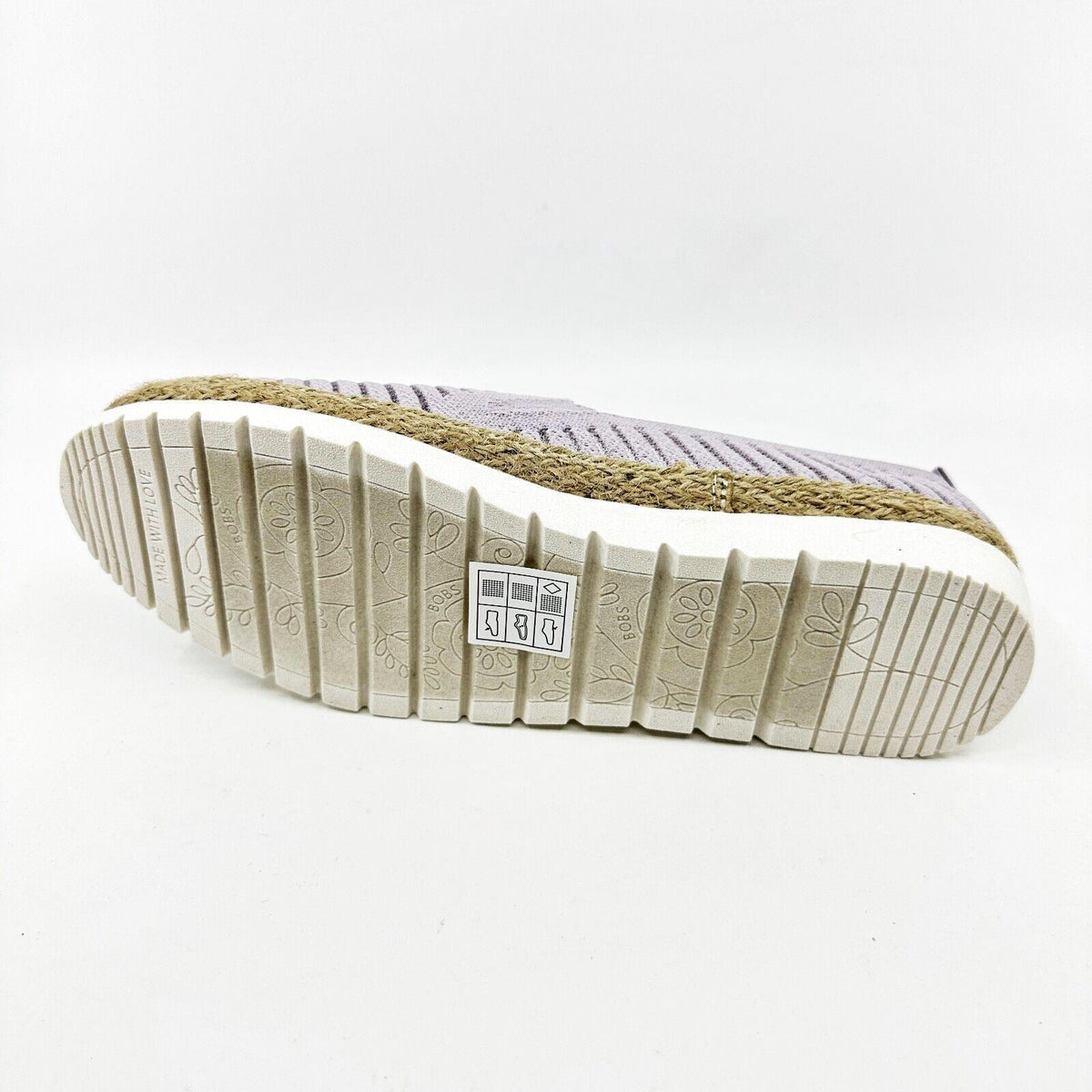 Skechers Flexpadrille 3.0 Pastel Sky Lavender Womens Slip On Shoes