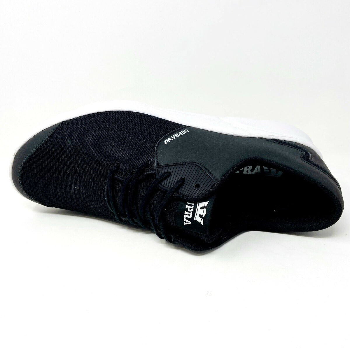Supra Noiz Black White Mens Size 14 Skateboard Sneakers S56016