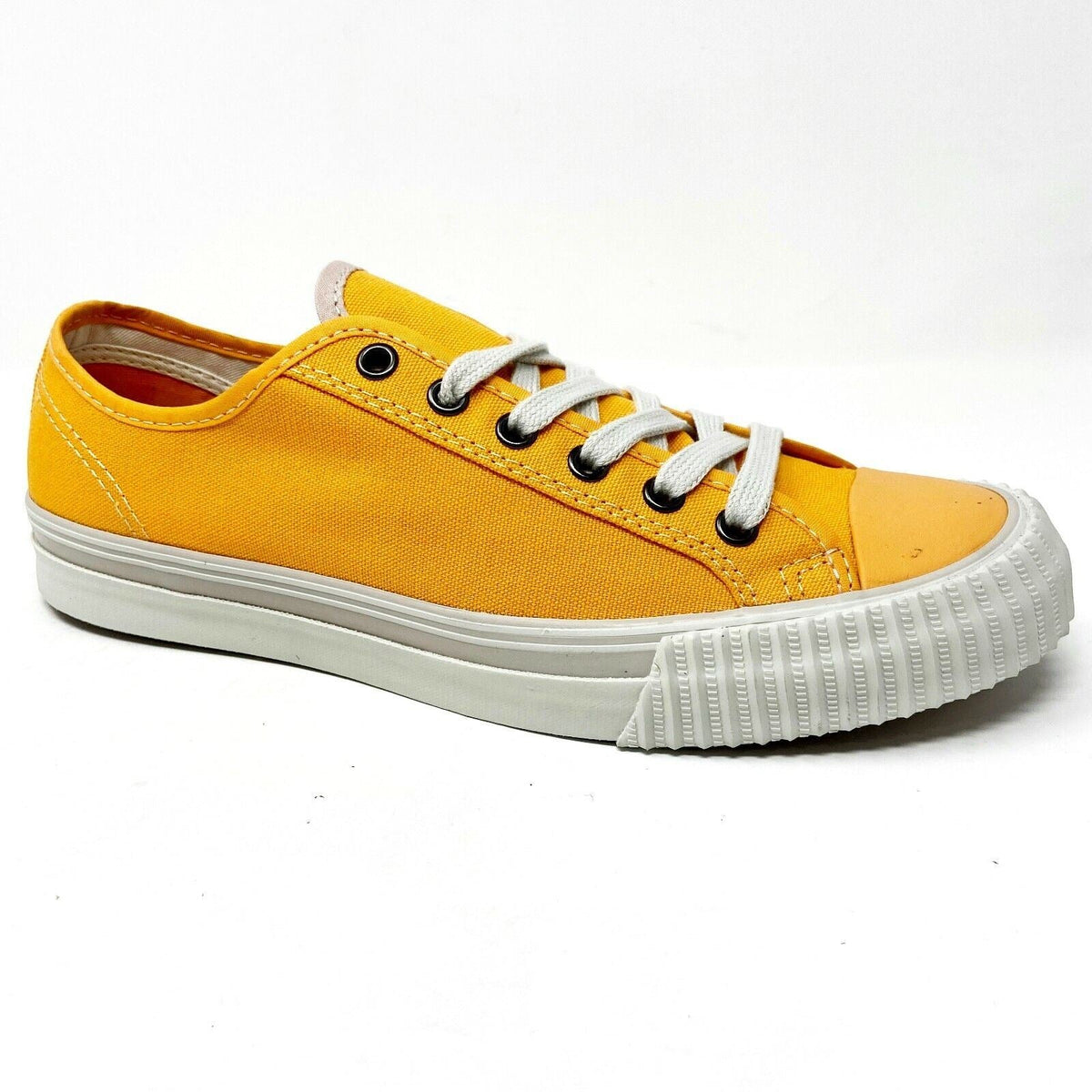 PF Flyers Center Lo Riess Orange White Mens Retro Canvas Sneakers PM11CL2D
