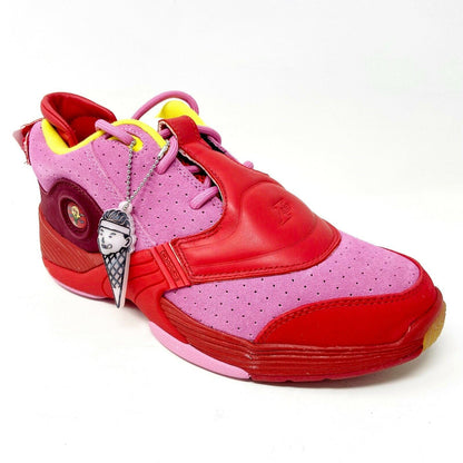 Reebok Answer V MU BBC Ice Cream Cool Cherry Red Mens Sneakers FW7505