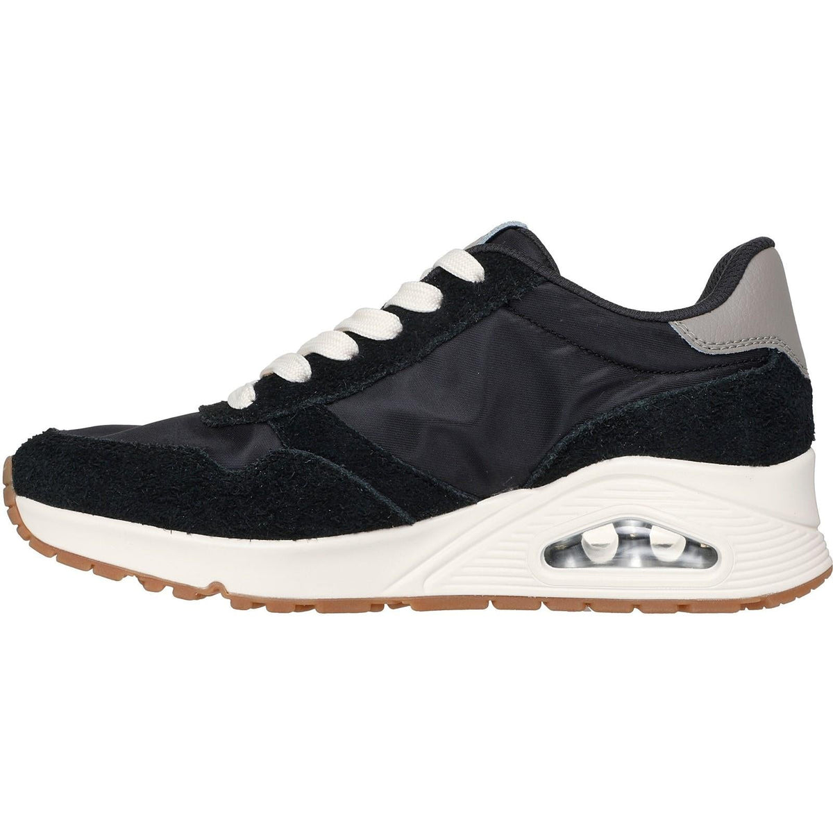 Women's Wide Fit Skechers 177857 Uno Vintage Dayz Trainers