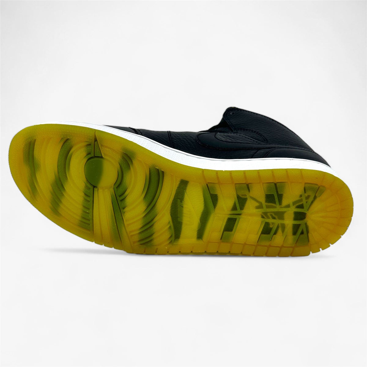 Jordan Air Jordan 1 Retro 94 Black Venom Green Mens Athletic Sneaker