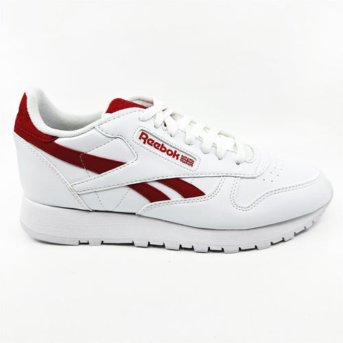 Reebok Classic Vegan White Vector Red Mens Athletic Sneaker