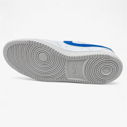 Nike Court Vision Lo NN White Light Photo Blue Mens Athletic Sneaker