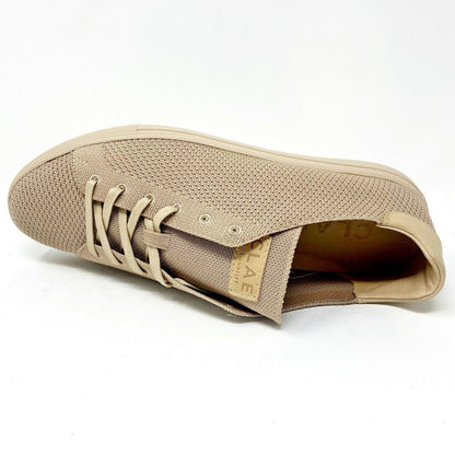 Clae Bradley Knit Sesame Knit Mens Premium Casual Sneakers