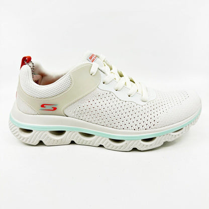 Skechers Arc Waves Bobs Star Off White Womens Size 8 Glide Step Sneakers