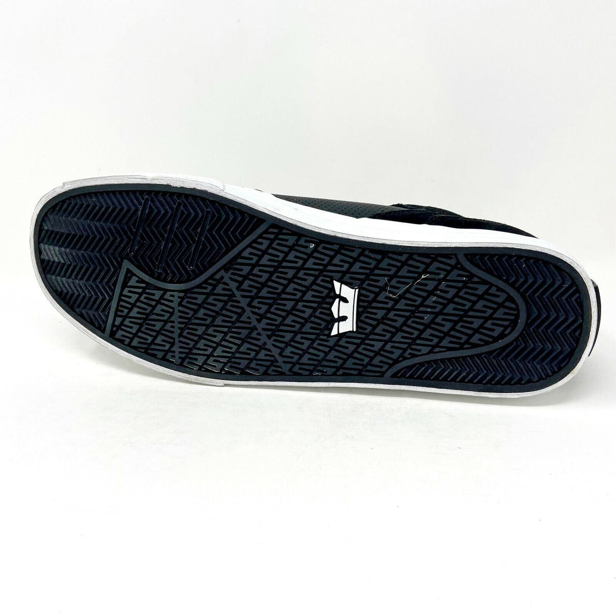 Supra Ellington Vulc Black White Mens Skateboard Sneakers S27500