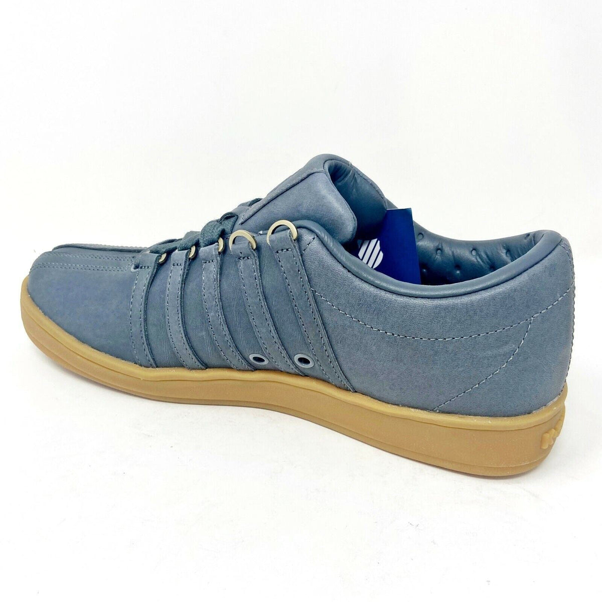 K-Swiss The Classic Leather Charcoal Gum Mens Size 7 Sneakers 02248 050