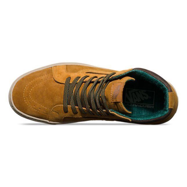 VANS Sk8 Hi MTE Cathay Hummus Brown Womens Outdoor Hiking Sneakers